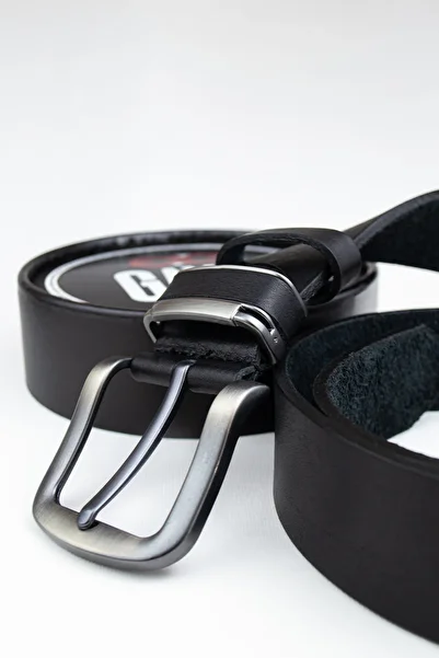 GAYIŞ Men's Jeans-Fabric Belt with Special Box, 1oo Genuine Leather, Italian Leather