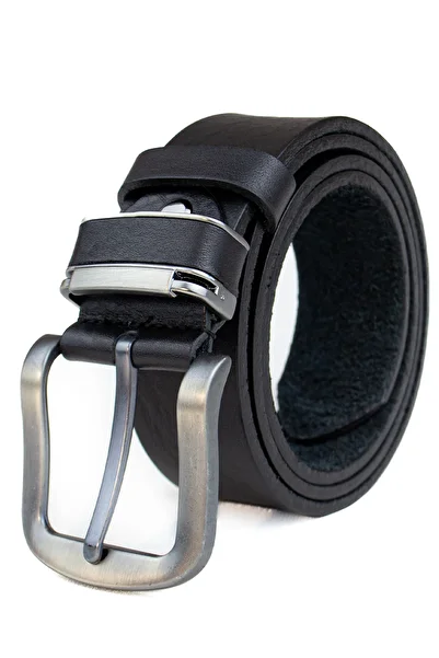 GAYIŞ Men's Jeans-Fabric Belt with Special Box, 1oo Genuine Leather, Italian Leather