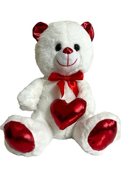 Shem 30 Cm Bow Tie Heart Teddy Bear (100% Domestic)