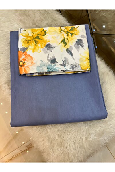 micoton MICOTON 100% COTTON SINGLE PERSON RUBBER-FREE SHEET AND PILLOW CASE SET