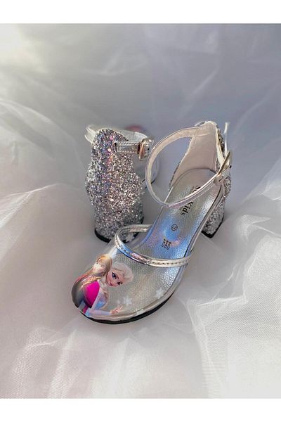 PATİK BEBE Printesa Fata Copii Pantofi cu toc transparent