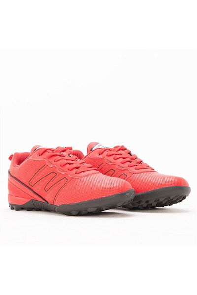 Jump 29112 Red Patterned Printed Detail Astroturf Football Shoes