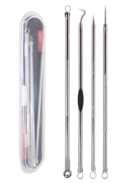 HaLVeY Acne-Blackhead Remover Comedone 4 Pack