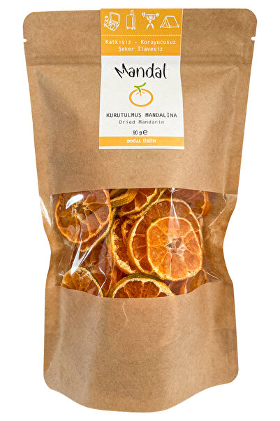 Mandal 80 Grams of Dried Mandarin and Fruit Slices