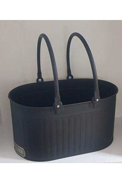 KOCHER Şömine Odun Kovası Mat Siyah 2022/55ss