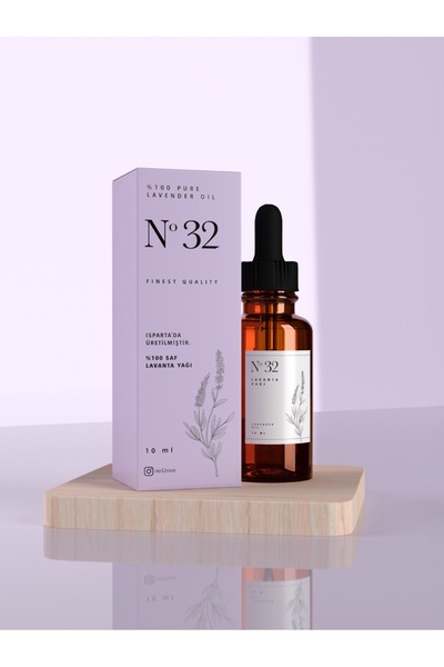 No32 Lavanta Uçucu Yağı 10 Ml %100 Saf Ve Doğal (lavender Essential Oil)