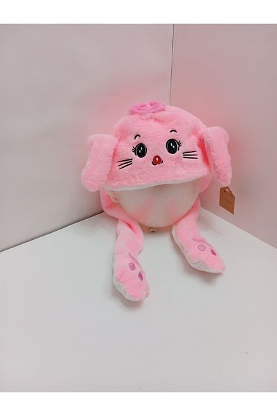 Buğlem Aksesuar MOVABLE LIGHTED PLUSH HAT FOR ADULT And CHILD