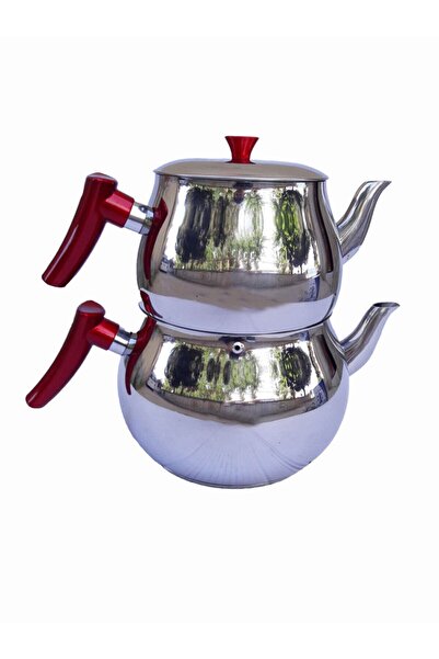 BARON Jumbo Boy Çelik Çaydanlık 6,5 Lt (4 + 2,5)