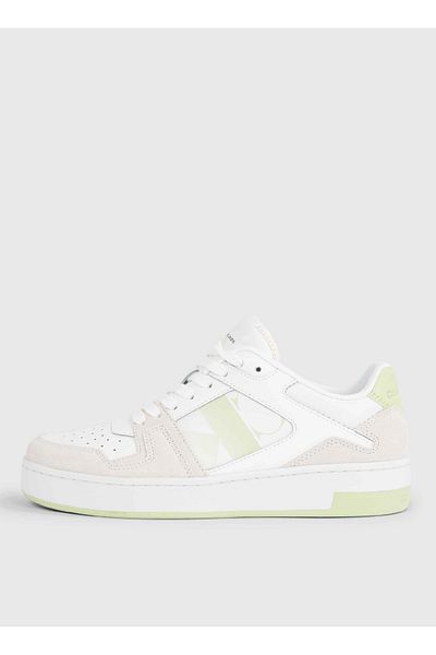 Calvin Klein Suede Women's Sneakers White - Yw0yw 0144602 U