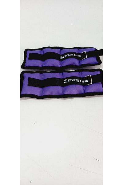 S ZEYREK 0.25 Kg × 2 Pieces Total 500 gr Hand Foot Wrist Muscle Strengthener Weight Set Sand Weight Bag