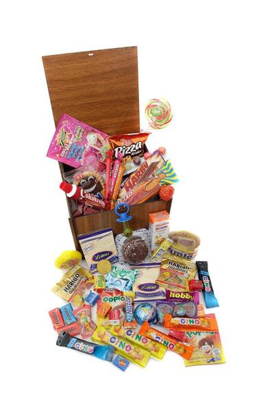 Nostaljik Lezzetler Nostaljik Bakkal Ahşap Hediye Kutusu Küçük Boy ( Iyiki Va...