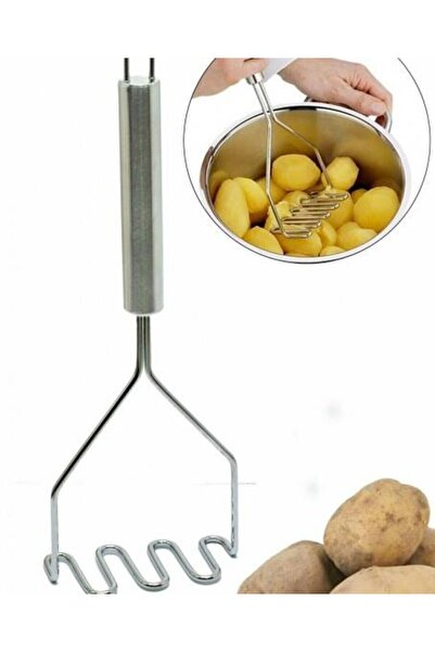 Nostaljik Lezzetler Püre Patates Aparatı - Patates Ezici - Püre Yapma Aparatı Kıvrımlı
