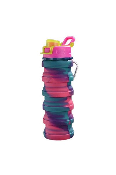 Nostaljik Lezzetler Foldable Accordion Silicone Water Bottle Water Bottle