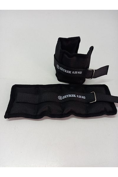 Dsm 0.25 Kg × 2 Pieces Total 500 gr Hand Foot Wrist Muscle Strengthener Weight Set Sand Weight Bag