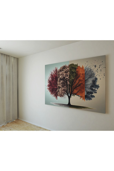 Design Art House Ev Ofis Dekorasyon Tasarım Ağaçlar Kanvas Tablo