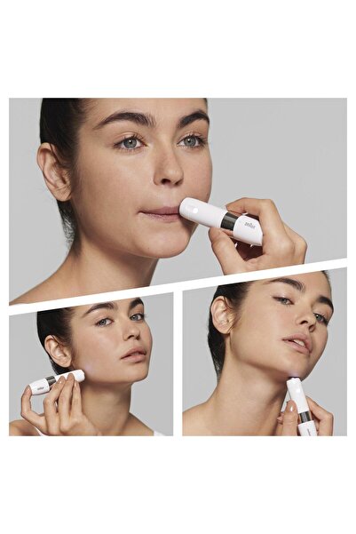 Braun fs1000 tüy alma cihazı ağrısız facial hair removal face lips chin cheek garantili