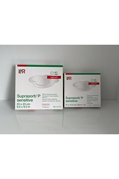 Lohmann & Rauscher Suprasorb® P Sensitive Sacrum Silikon Köpük Örtü 17cmx17,5...
