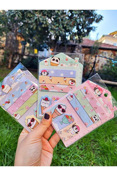 Rota Hediyelik Cute Kawaii Kuromi Post it Note Paper Marker Index Sticky Note Paper Sticker Book Marker 1 Piece