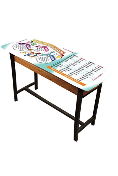 okularenkkat Türkçe Sözcükte Anlam Gizil Öğrenme Lastikli Sıra Örtüsü