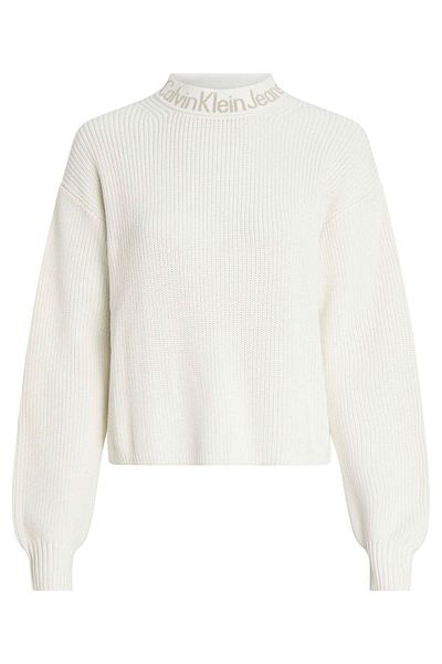 Calvin Klein سترة امرأة/فتاة العاج