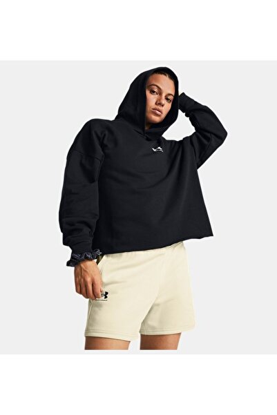 Under Armour Γυναικείο UA Rival Terry oversized d με κουκούλα Επάνω μέρος 1382736-001
