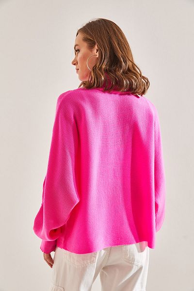 Bianco Lucci Women's Turtleneck Knitwear Sweater
