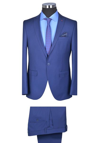BAGGI Slim Fit απλό γιλέκο κοστούμι A.laci