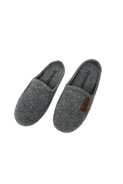GEZER KAFKASLAR FULL ORTHOPEDIC MEN'S SOFT WINTER FRONT CLOSED HOME SLIPPERS