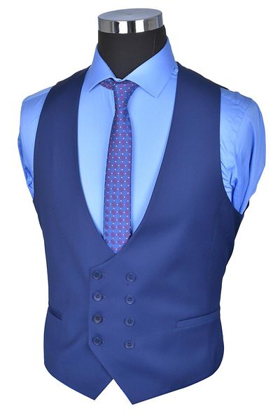 BAGGI Slim Fit απλό γιλέκο κοστούμι A.laci