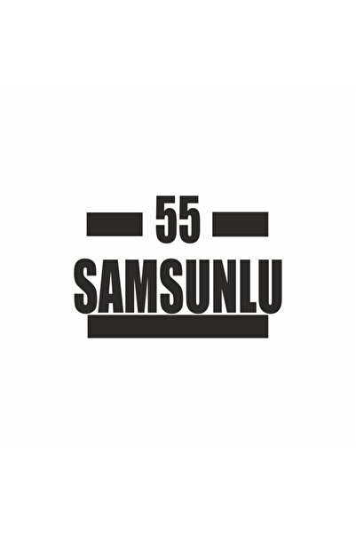 Reysa Tasarım 55 Samsung Car Sticker 16x9 Cm Blue