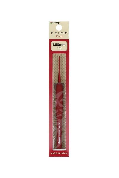 Tulip Etimo Red Soft Handle Wool Crochet 1,80mm