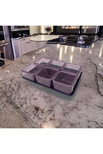 exalthome Akrilik 6’lı Kahvaltılık Set, Kahvaltı Takımı