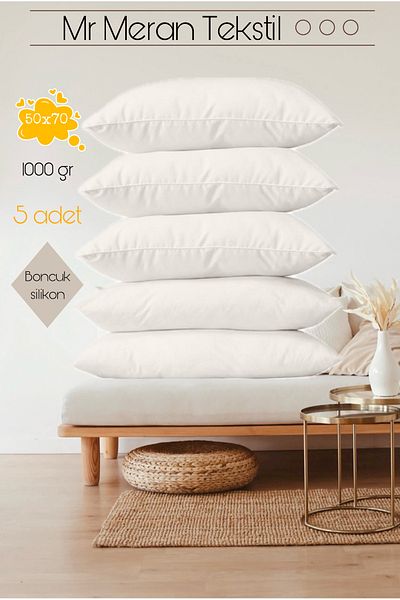 Mr Meran 5 pcsBead Silicone Pillow 1000gr