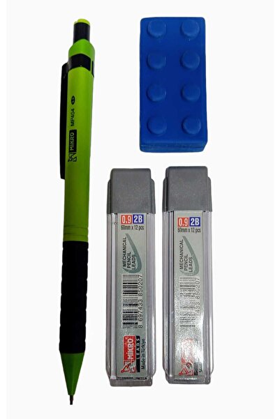 sevgi kırtasiye 0.9 Uçlu Kalem 2 Kutu Uç 1 Adet Yapı Oyuncaks Silgi