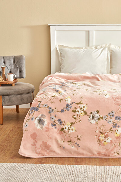 Karaca Home Silva, Blanket, Double, Blush