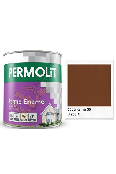 Permolit Enamel Sentetik Yağlı Boya SÜTLÜ KAHVE 0.250 Lt.