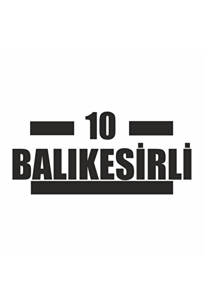 Reysa Tasarım 10 ملصقات سيارة سمكة 16x9 سم أزرق