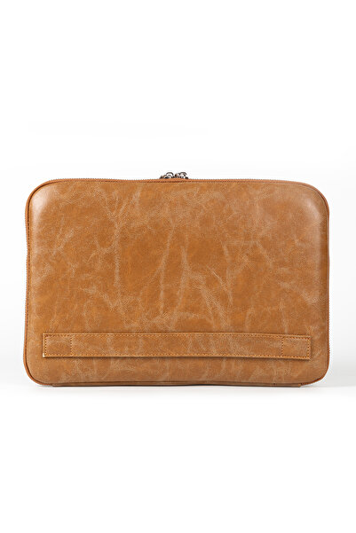 deridense Калъф за лаптоп Macbook Air Pro 13 и 13.3 инча, веган, цвят луд тен