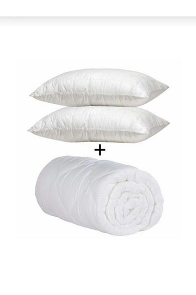 Atantex Double Microfiber Quilt + 2 Pillow Set