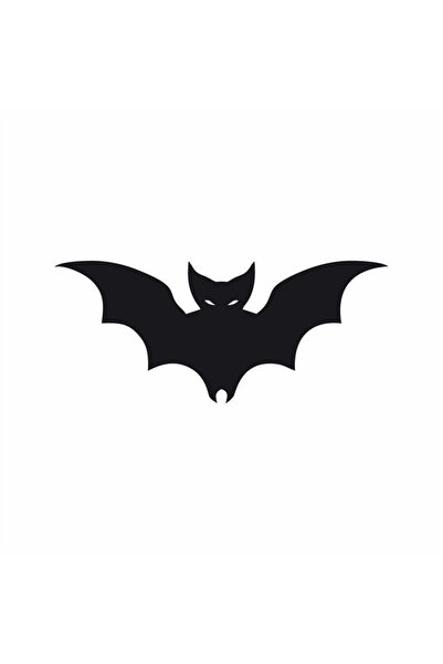 Reysa Tasarım Angry Bat Car Sticker 15x6 Cm Black