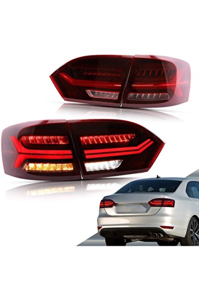 VLAND 2011 - 2014 Volkswagen Jetta Uyumlu Audi Görünüm Led Stop Takımı