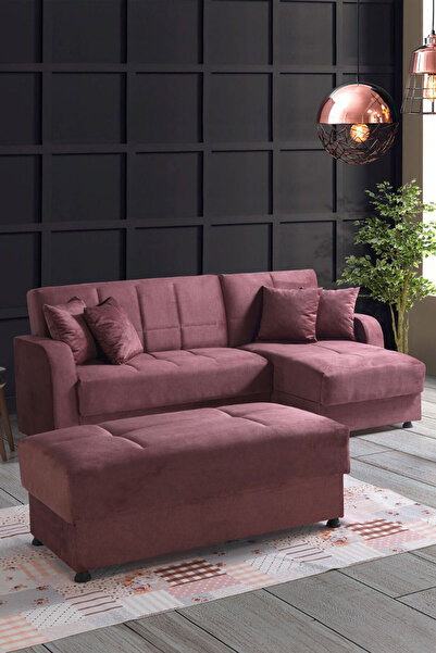 Eymense Lion Puflu Köşe Koltuk Takımı