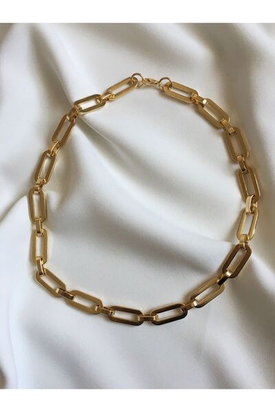 h&b design jewel Boğumlu Zincir Choker