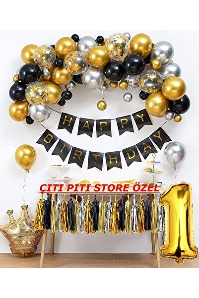 DÜVENCİ TİCARET DUVENCİ TİCARET1 Set de petrecere de aniversare cu coroană de...