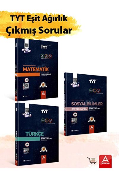 A Yayınları TYT Eşit Ağırlık Çıkmış Sorular Seti Konularına Ve Zorluk Seviyesine Göre Sıralanmış