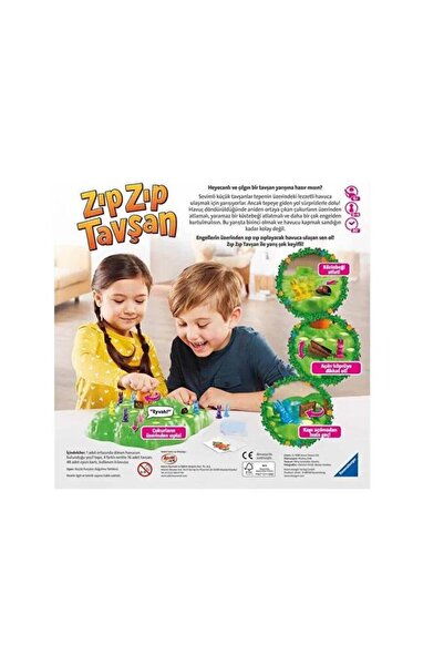 ADORE OYUNCAK Adore Ravensburger Zıp Zıp Tavşan Rot221462