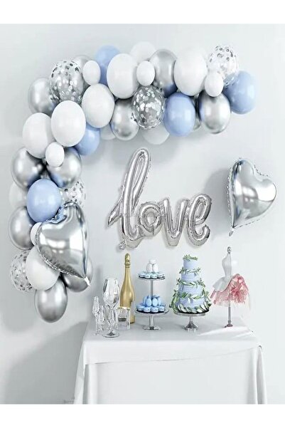 DÜVENCİ TİCARET SET BALON FOLIE LOVE SIGNATURE