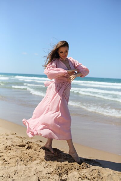 Su Koleksiyon PEACE ŞİLE BEZİ BOHO STİL ELBİSE