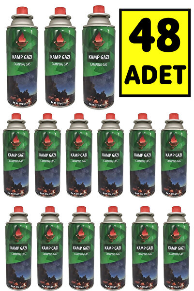 AYACO 48 Adet Gaz Kartuşu Set Pürmüz Gazı 48 li Kamp Gazı 227 gr Kartuş Seti ...
