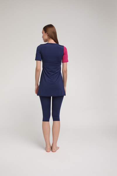 Chelly Μαγιό Hijab με κοντό μανίκι